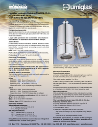 Thumbnail of document Data Sheet - Lumiglas® Ex Light Series ESL 25-EX